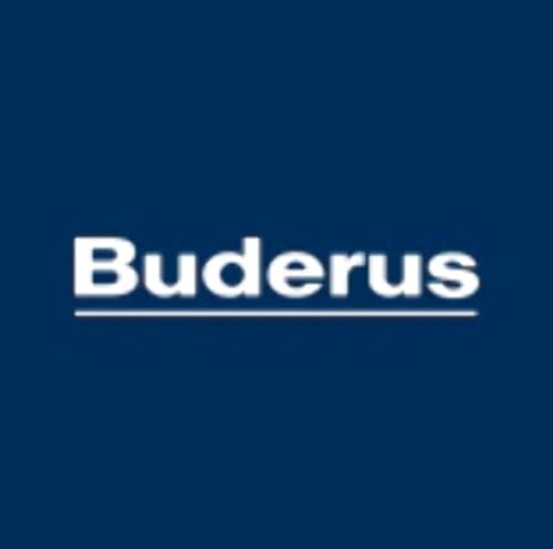 Buderus - runder Klemmstift für Gitterende des Heizkörpers, verkehrsweiß