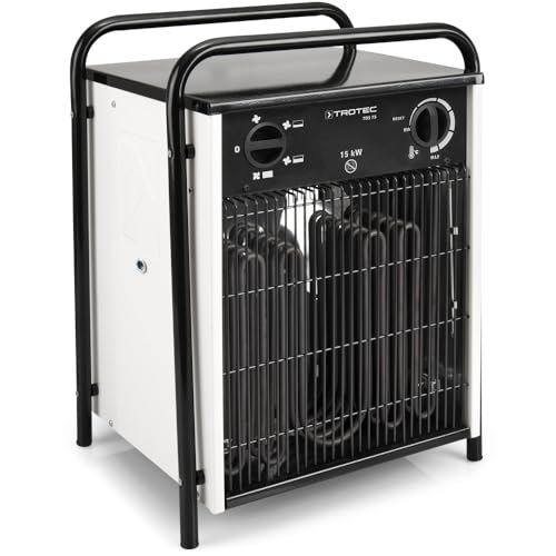 Elektroheizer mit integriertem Überhitzungsschutz und Ventilatorfunktion von TROTEC