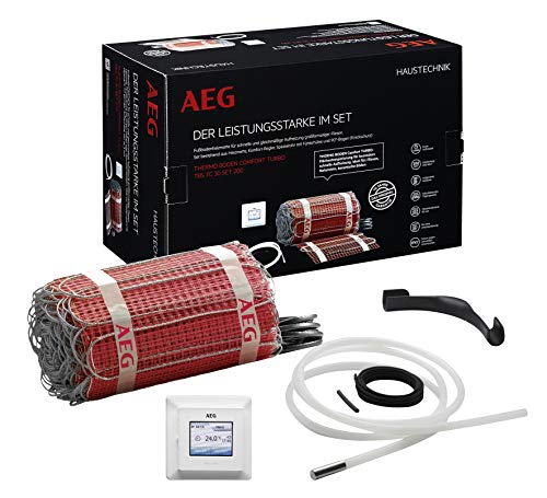 AEG Comfort Turbo elektrisches Heizmatten Set mit einer Größe von 1,5 Quadratmeter