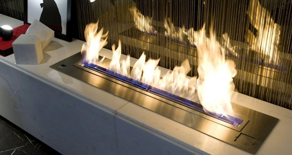 Ethanol Flammen Indoor Feuer Kamin