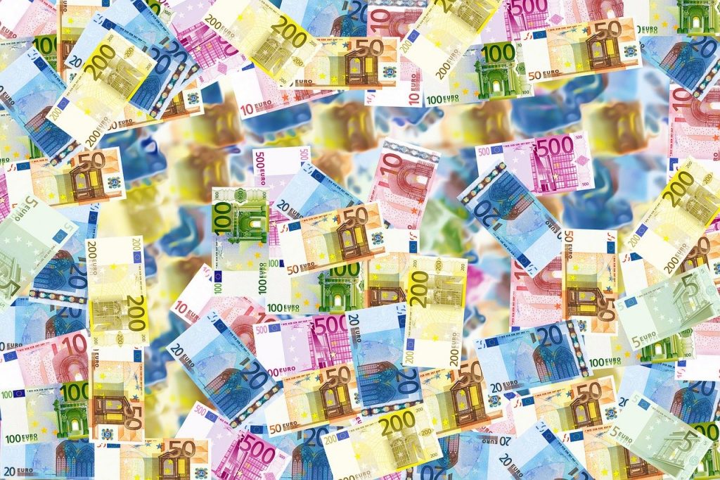 Geld Euro Sparen Geldscheine Zuschuss