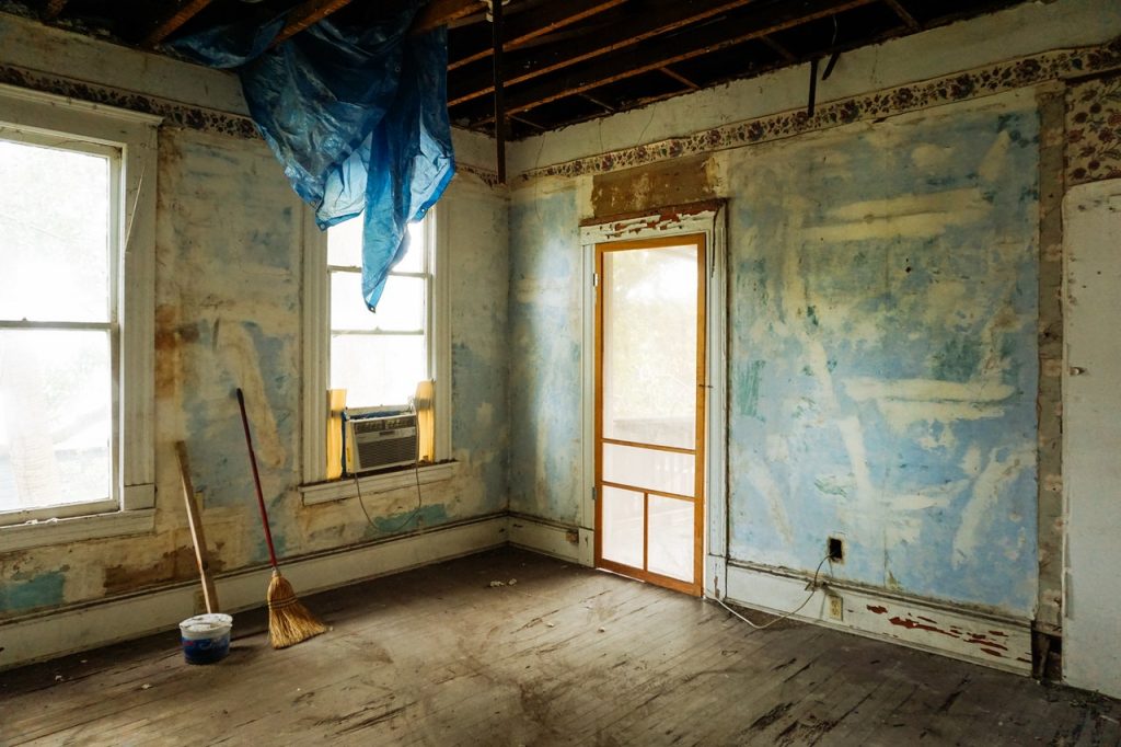 Renovieren Wohnung Haus Fenster Wände Boden Heizung
