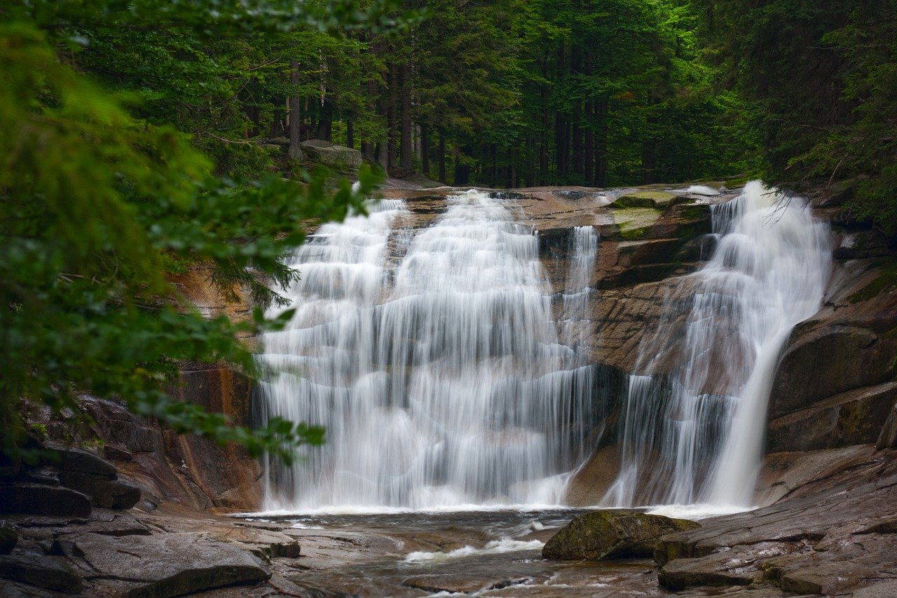 Wasserfall Wasser Natur
