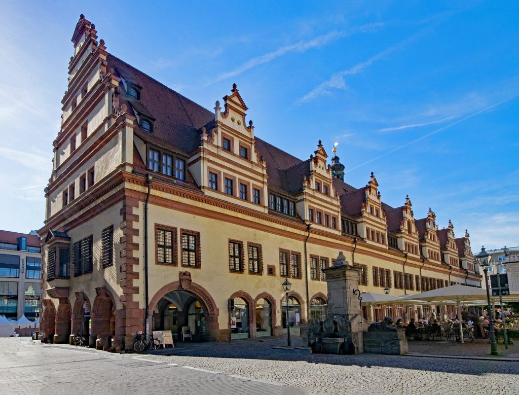Altbau altes Rathaus Leipzig