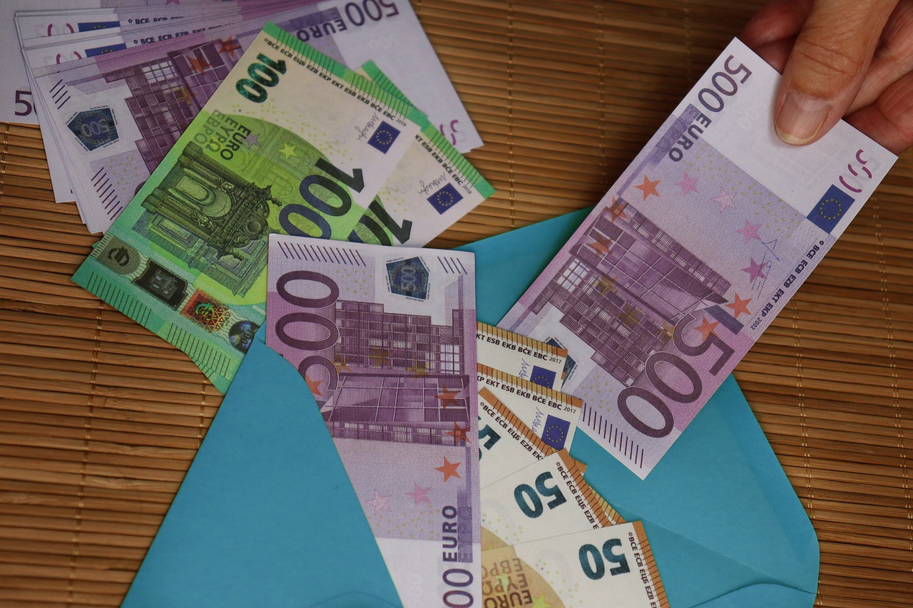 Geld Förderung Euro
