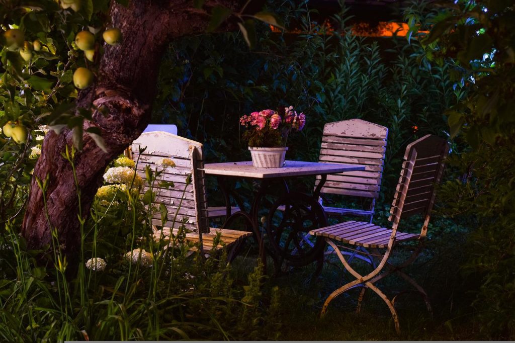 Tisch Stühle Garten Garnitur